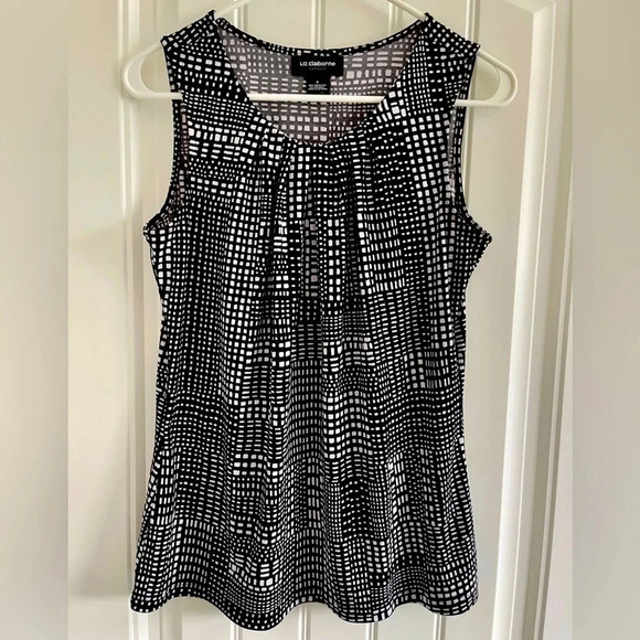 Liz Claiborne Womens Sleeveless Blouse - Picture 1 of 3